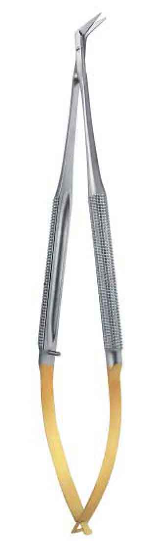 TUNGSTEN KARBİD AĞIZLI KORONER MİKRO MAKAS 25 DERECE 10MM18CM